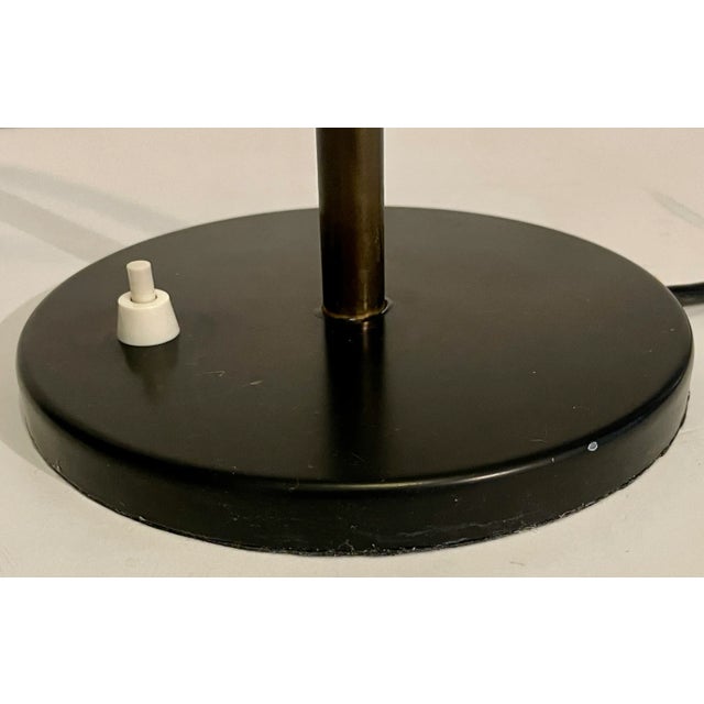 Metal Swiss Midcentury Modern Cone Gooseneck Desk Lamp by Bag Turgi For Sale - Image 7 of 9