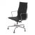 Black Leather EA-19 Office Chair by Charles Eames for Vitra For Sale - Image 5 of 5