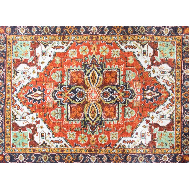 Textile Vintage American Karistan Heriz-Style Rug For Sale - Image 7 of 14