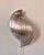 Silver Vintage Metal Wall Lights by Henri Mathieu, France, 1970, Set of 2 For Sale - Image 8 of 9