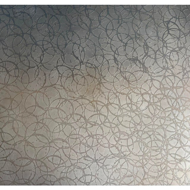 Round Etched Coffee Table, 1970s For Sale - Image 4 of 5