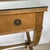 Vintage Regency Style Console Table, Writing Desk or Vanity With Curule Base For Sale - Image 9 of 12