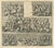 Beige Montfaucon, Cavalry and Infantry Battle Reliefs in Six Scenes, 1722, Engraving For Sale - Image 8 of 8