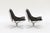 Original Falcon chairs, designed by Sigurd Ressel and manufactured by Vatne Møbler in the 70s, Norway. The frame is made...