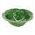 1980s Vintage Majolica Hollywood Regency Arts & Crafts Cabbage Serving Bowl. For Sale