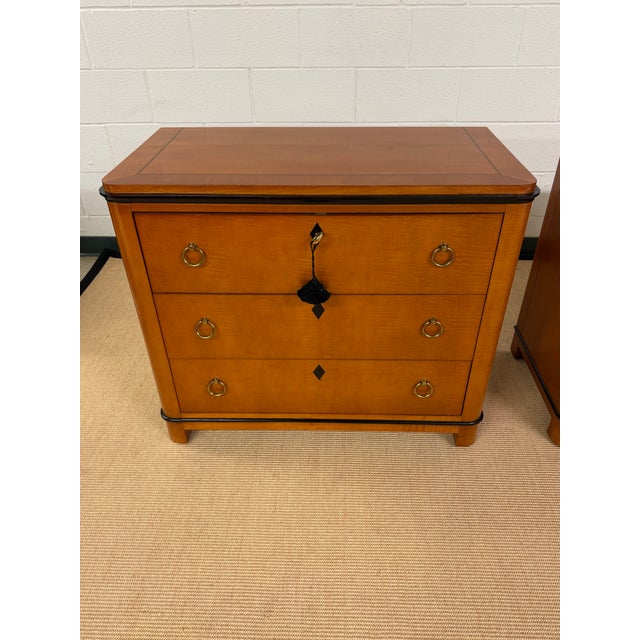 Beautiful Vintage Pair of Biedermeier Chests from Mt Airy. Awesome Condition. Great size for bedside chests in a larger...