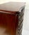 Rare Henkel Harris Serpentine Flame Mahogany Tall Chest of Drawers (Style No. 315, Finish 29) For Sale - Image 17 of 18