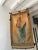 19th Century Italian Religious Banner Mary Jesus Oliograph With Tassels For Sale - Image 9 of 9