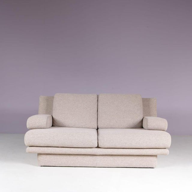 Beige Model 704 2-Seater Sofa by Leolux, Netherlands, 1970s For Sale - Image 8 of 9