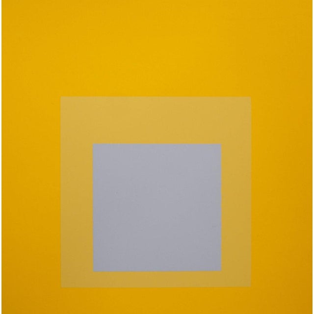 Josef Albers (1888-1976) (after) Homage to the Square: Selected Color silkscreen print On heavy wove paper, 24 x 23 cm...