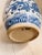 1980s Vintage Blue and White Extra Large Chinese Dragon Chinoiserie Porcelain Fishbowl Jardiniere Planter For Sale - Image 5 of 11