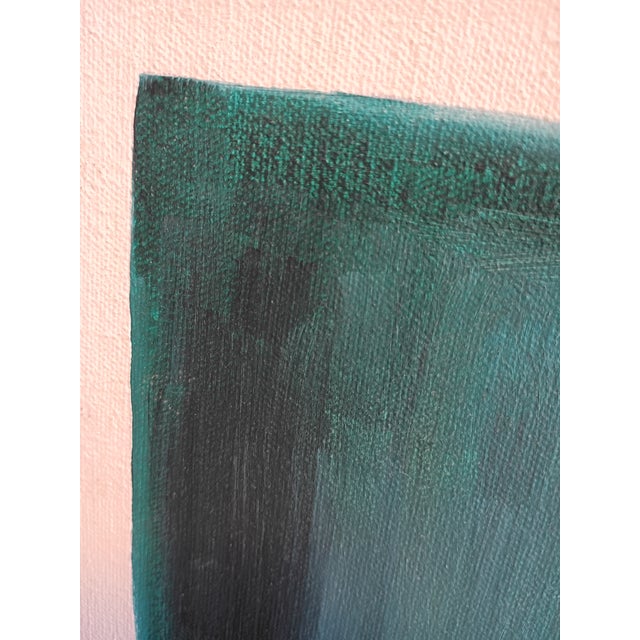 Large 1970s Mid-Century Color Field Abstract Painting by John David Rigsby For Sale - Image 9 of 10