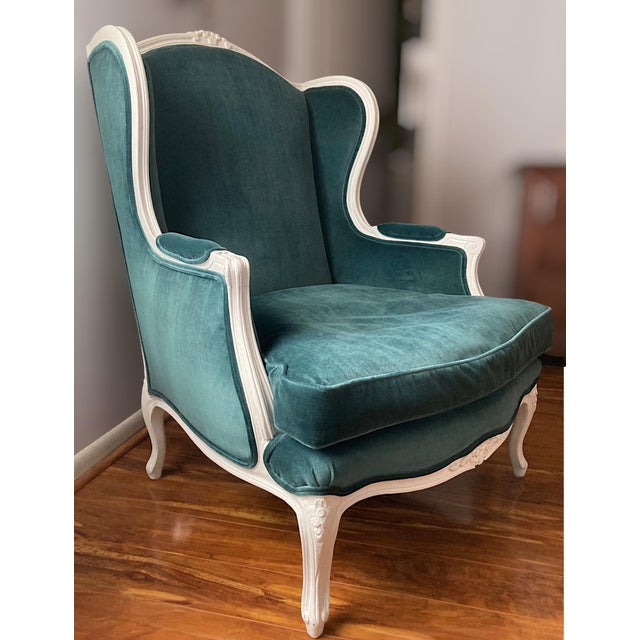 Invite the romantic allure of French country tradition into your home with this professionally refreshed mid-20th-century...
