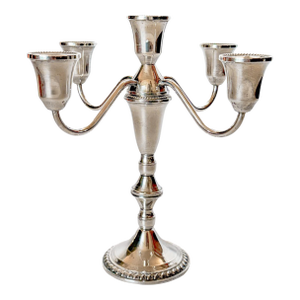 1950s Duchin Creations Sterling Silver Candelabra, Five Arm Convertible and Weighted