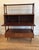 1960s 1960s Mid Century Drop Lid Secretariat/Writing Desk, Drawer, Bookshelf Unit For Sale - Image 5 of 12