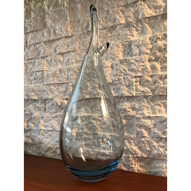 Mid-Century Modern Extra Large Mid-Century Modern Duckling - Duck Bill Vase by Per Lutken for Holmegaard - 1960 For Sale - Image 3 of 8