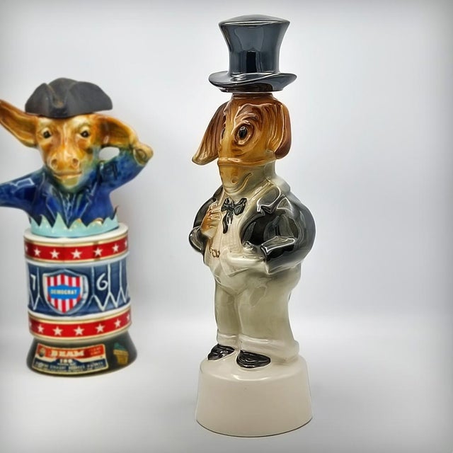 Vintage Ceramic Carafe by Jim Beam, 1960 For Sale - Image 12 of 14