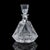 English Vintage Liqueur Decanter, English, Crystal Glass, Spirit Bottle, Barware, c.1970 For Sale - Image 3 of 12