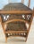 Wood Mid 20th Century Boho Bamboo & Rattan Etagere 3 Tiers For Sale - Image 7 of 9