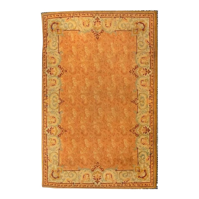 Antique Irish Donegal Rug 4'9'' x 7'6'' For Sale