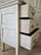 Early 20th Century Gustavian Style Whitewashed Maple Chest of Drawers (9 Words, Fully Defensible Now) For Sale - Image 9 of 11