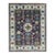9x12 Purple Hand-Knotted Wool Floral Constellation Traditional Carpet Rug For Sale
