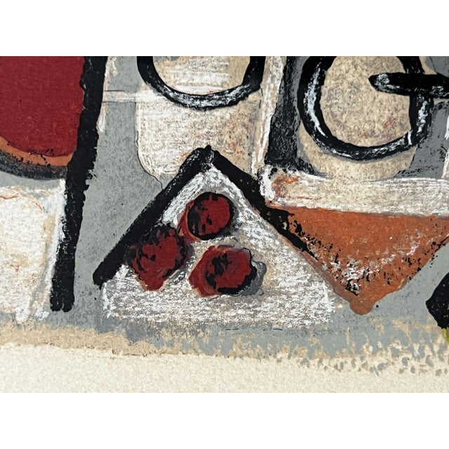 CORNEILLE (1922-2010) April in Paris 4 (1987) Serigraph Multiple (100/200) Hand-signed Paper dimensions: 38 cm x 28 cm....