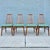 A beautiful set of four “Eva” chairs in solid teak by Niels Koefoed, produced in Denmark by Koefoeds Hornslet. Koefoed is...