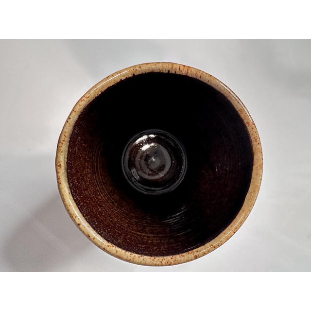 Ceramic Modernist Studio Ceramic Art Vase from Helma Klett, Germany, 1940s For Sale - Image 7 of 14