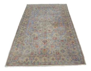 Antique Turkish Oushak Rug - 4′5″ × 7′1″