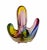 Japanese Murano Glass Vase - Kamei Osaka, Japan For Sale - Image 3 of 7