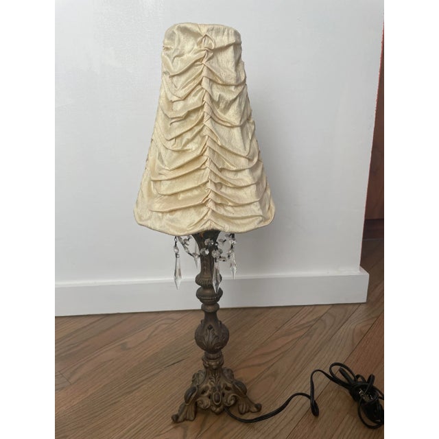 Beautiful unique accent light for a boudoir or sitting room