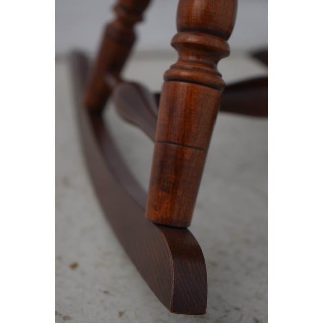 Frederick Duckloe Small Size Windsor Rocker For Sale - Image 14 of 18