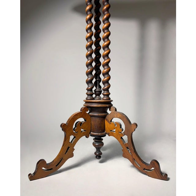 A Fine Candle Stand Table by Johnstone & Jeanes of London For Sale - Image 12 of 12