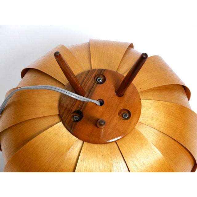 Wood Veneer Tripod Lamp by Stanislav Kučera for Úluv, Czech, 1960s For Sale - Image 10 of 16