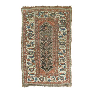 Antique Persian Rug- 3′10″ × 6′2″ For Sale