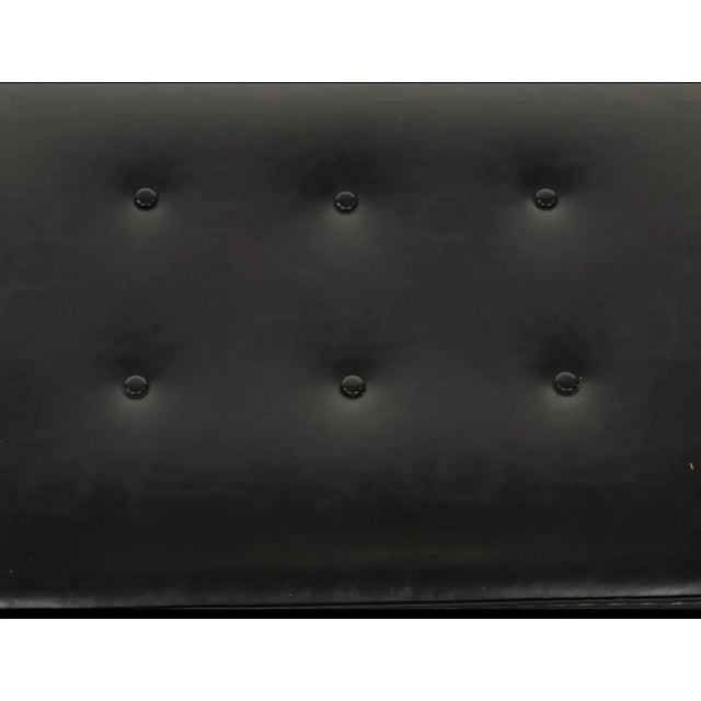 Hickory Chair Furniture Company Hickory Chair Company Faux Bamboo Campaign Chair and Ottoman For Sale - Image 4 of 12