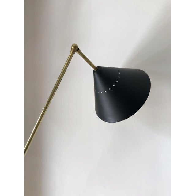 Beige Vintage Floor Lamp from Stilnovo, 1980s For Sale - Image 8 of 13