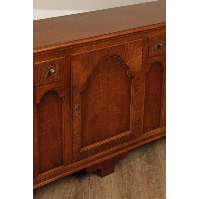 Baker Milling Road Georgian Style Walnut Buffet Sideboard For Sale - Image 14 of 18