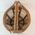 Rustic Vintage Handwoven Rattan Basket With Double Handles and Geometric Weave For Sale - Image 3 of 10