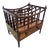 Victorian Newspaper Rack in Oak For Sale