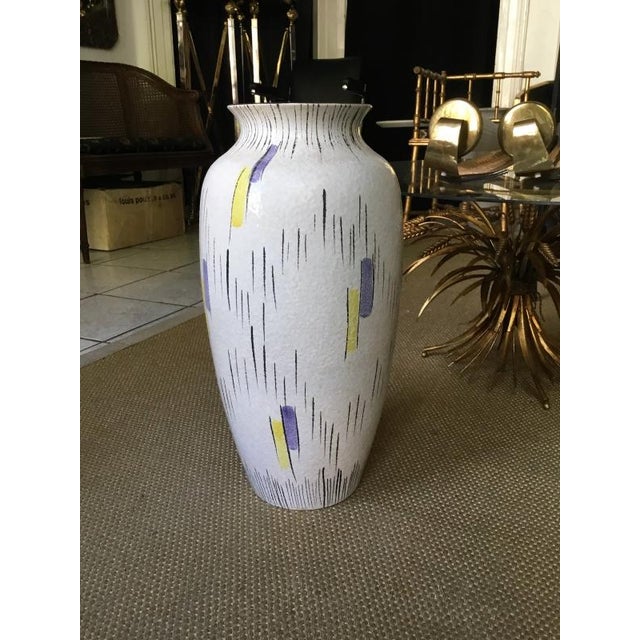 Mid-Century Pottery Farm Vase from Scheurich, 1950s For Sale - Image 6 of 8