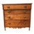 Antique Walnut Sheraton Chest of Drawers, Circa 1810-1820, Western Pennsylvania For Sale