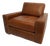 Maxwell Leather Chair by Restoration Hardware For Sale