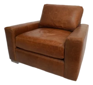 Maxwell Leather Chair by Restoration Hardware