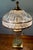 Mid 20th Century Hollywood Regency Cut Crystal Boudoir Lamp For Sale - Image 6 of 12