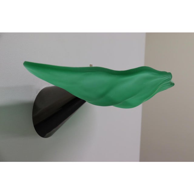 1980s Modern Carlo Nason Murano Glass Wall Lamp For Sale - Image 13 of 13