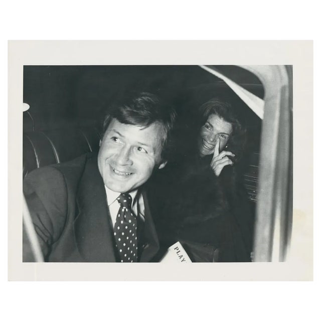 Jackie Kennedy, Black and White Photography, 1960s For Sale