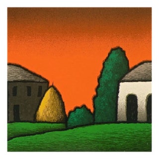 Casali a sera, 1997 Tino Stefanoni For Sale