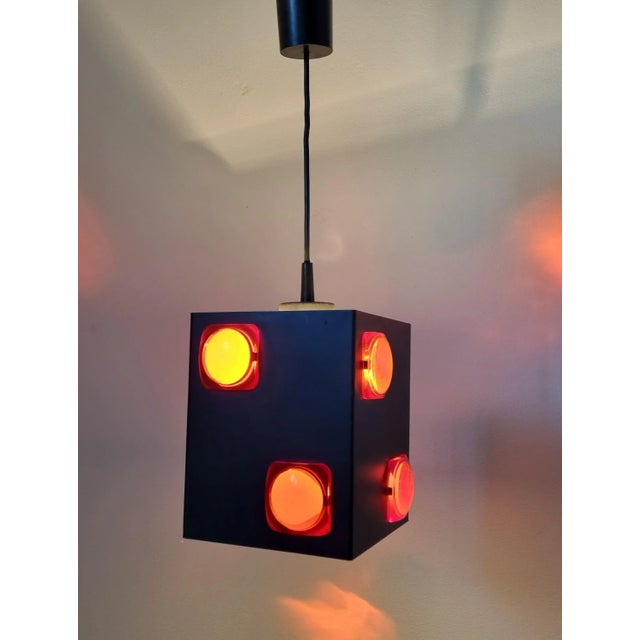 Mid-Century Danish Pendant, 1970s For Sale - Image 8 of 12